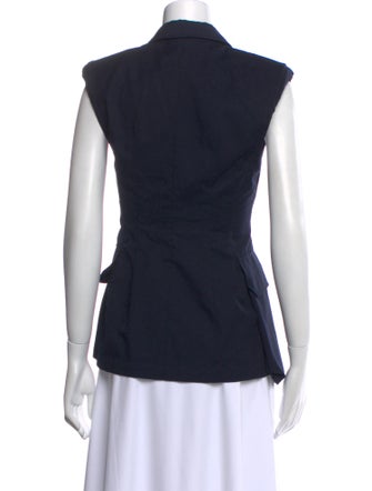 Dries Van Noten Sleeveless Button-Up Top