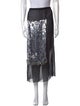 Dries Van Noten Sequin Embellishments Midi Length Skirt