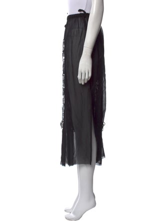 Dries Van Noten Sequin Embellishments Midi Length Skirt