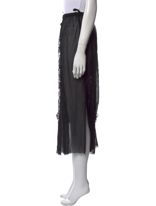 Dries Van Noten Sequin Embellishments Midi Length Skirt