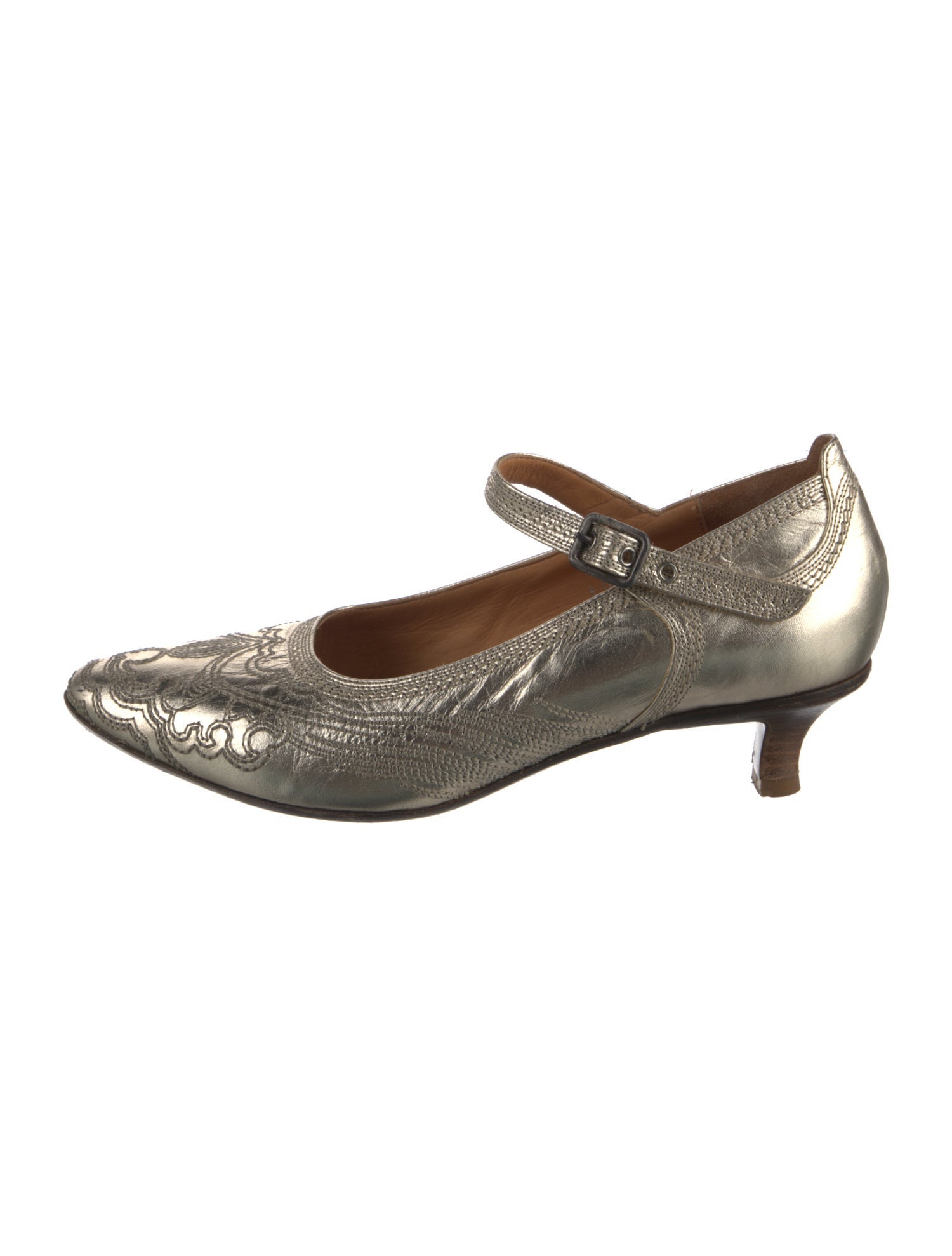 Dries Van Noten Leather Pumps