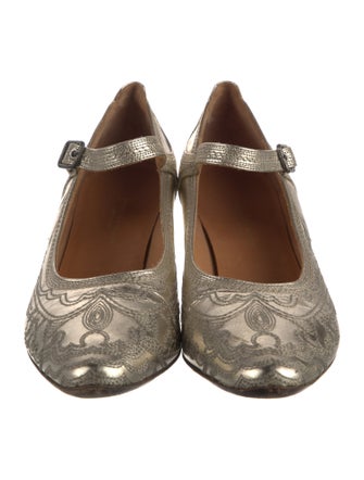 Dries Van Noten Leather Pumps