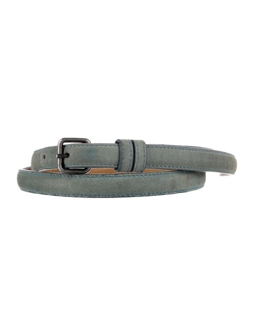 Dries Van Noten Skinny Leather Belt