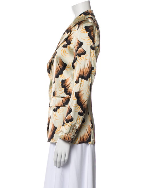 Dries Van Noten Floral Print Blazer
