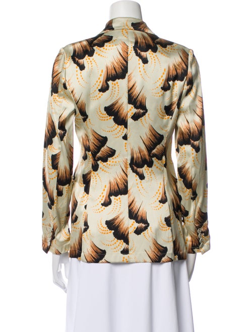 Dries Van Noten Floral Print Blazer
