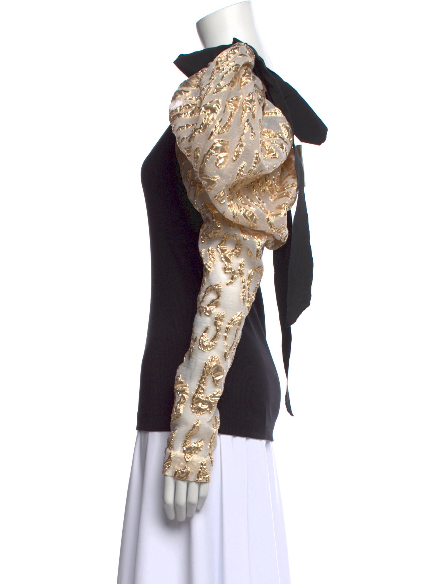 Dries Van Noten Printed Scoop Neck Top