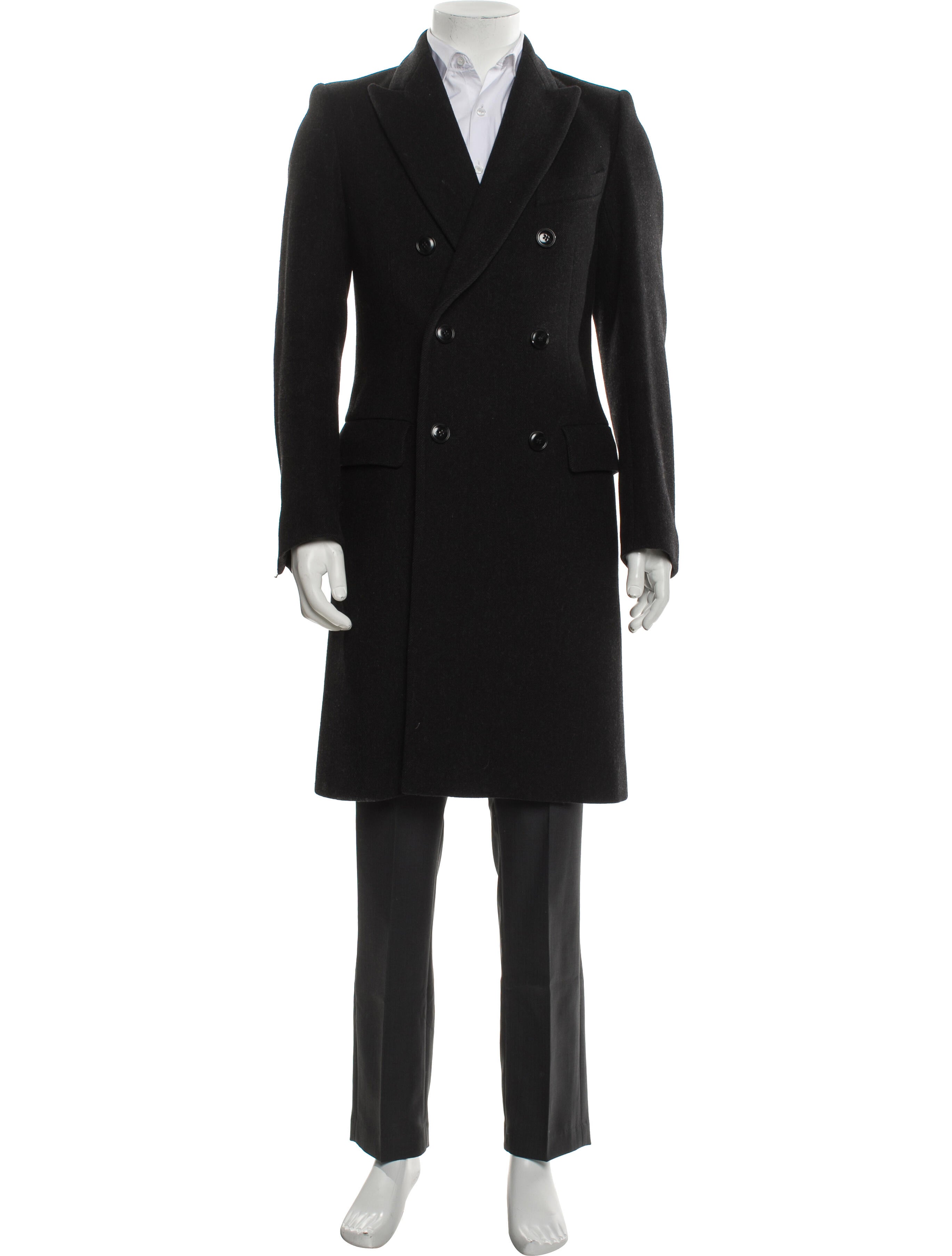 Dries Van Noten Wool Peacoat