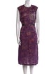 Dries Van Noten Silk Midi Length Dress