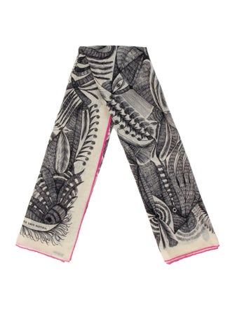 Dries Van Noten Printed Scarf