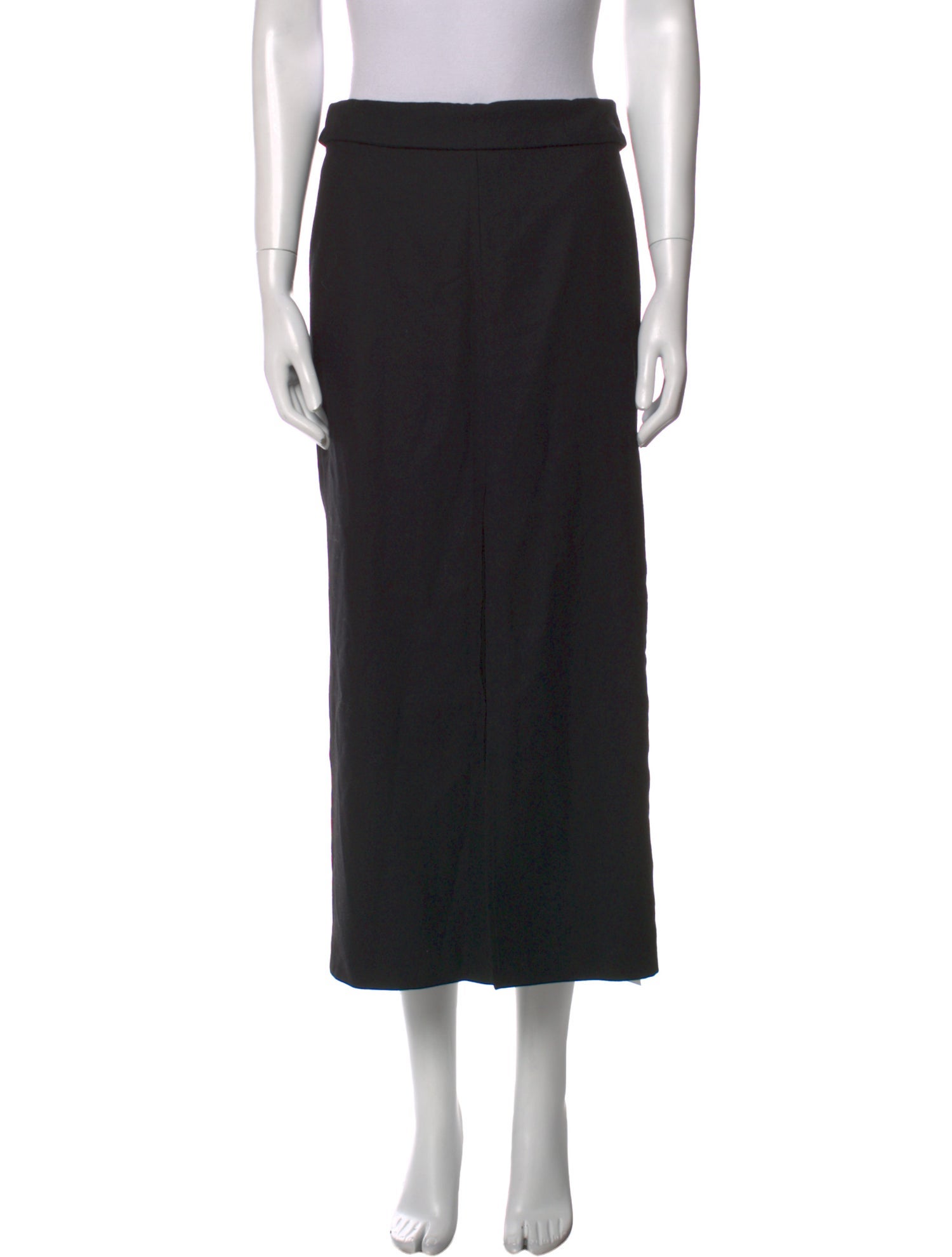 Dries Van Noten Wool Midi Length Skirt