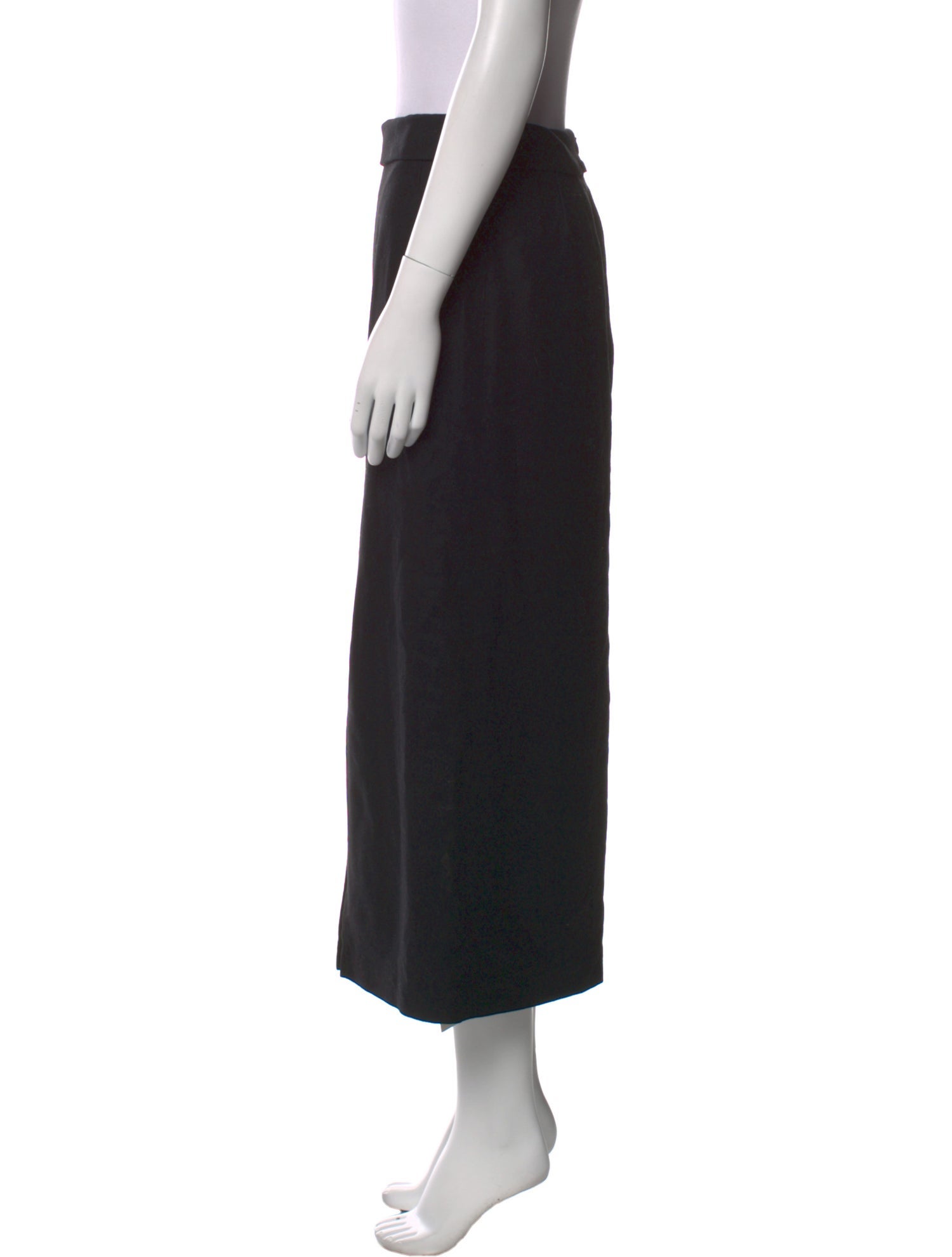 Dries Van Noten Wool Midi Length Skirt