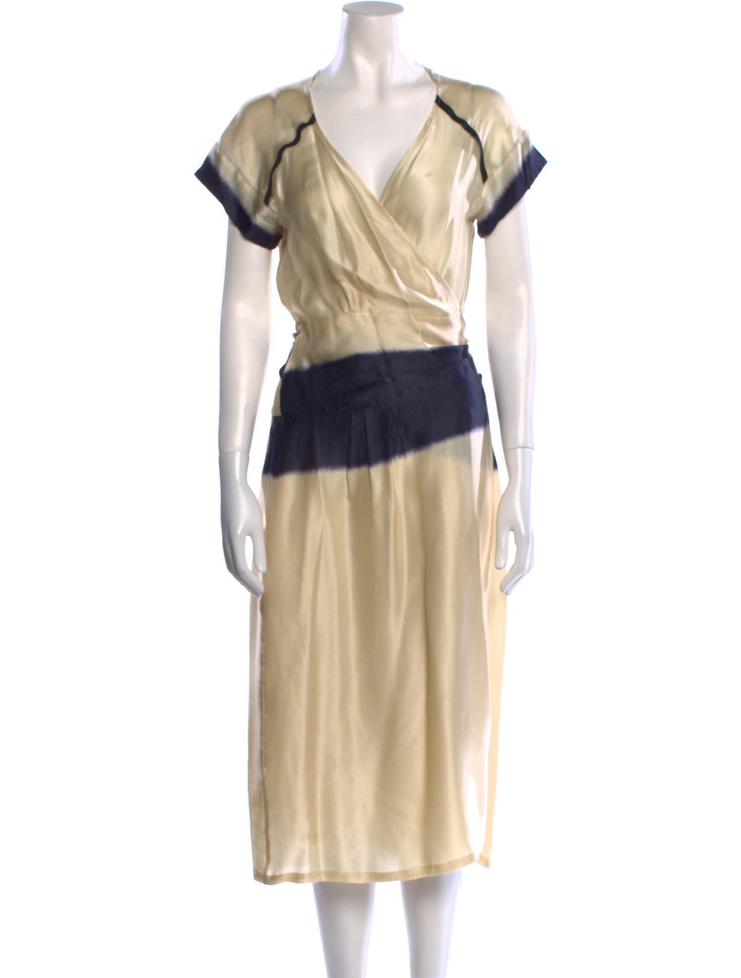 Dries Van Noten Silk Midi Length Dress