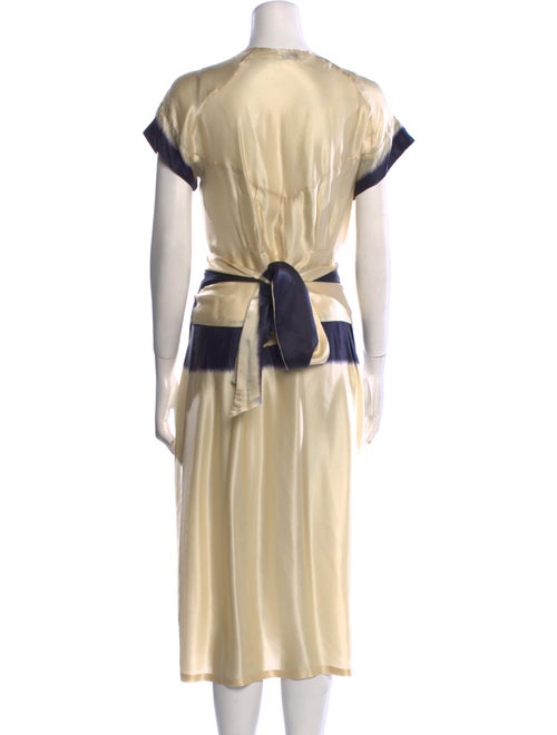 Dries Van Noten Silk Midi Length Dress