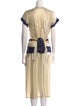 Dries Van Noten Silk Midi Length Dress