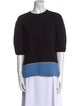 Dries Van Noten Merino Wool Crew Neck Sweater
