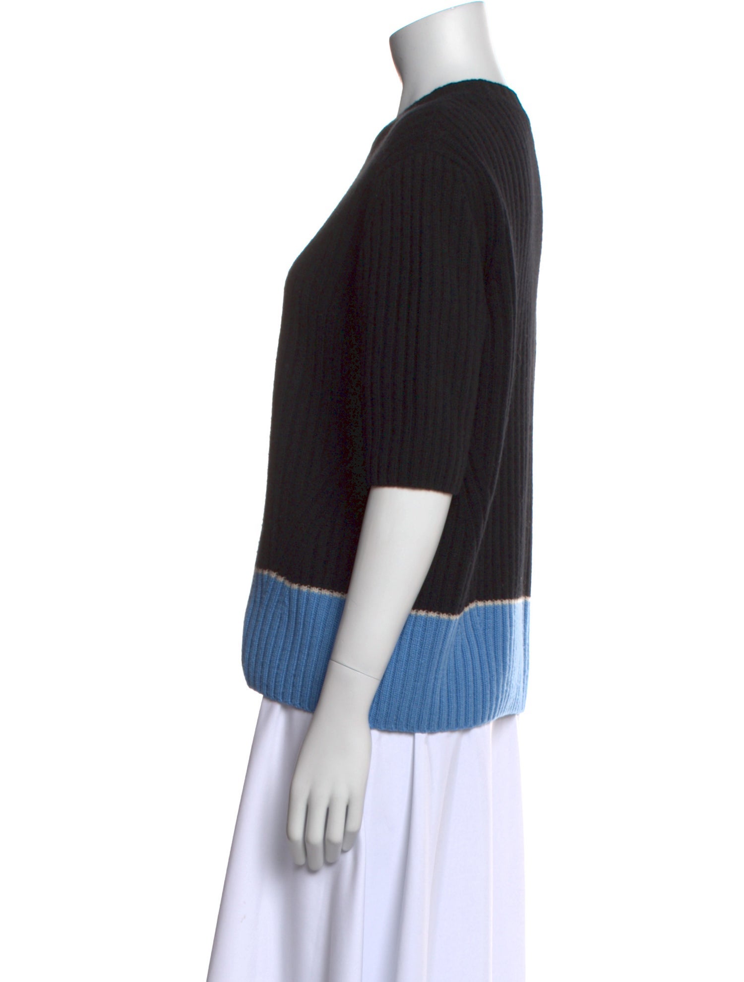 Dries Van Noten Merino Wool Crew Neck Sweater