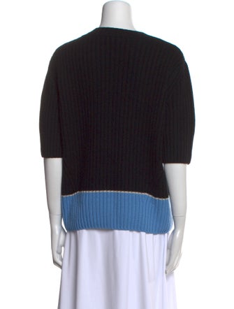 Dries Van Noten Merino Wool Crew Neck Sweater