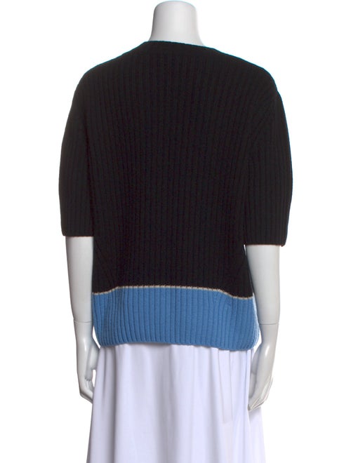 Dries Van Noten Merino Wool Crew Neck Sweater
