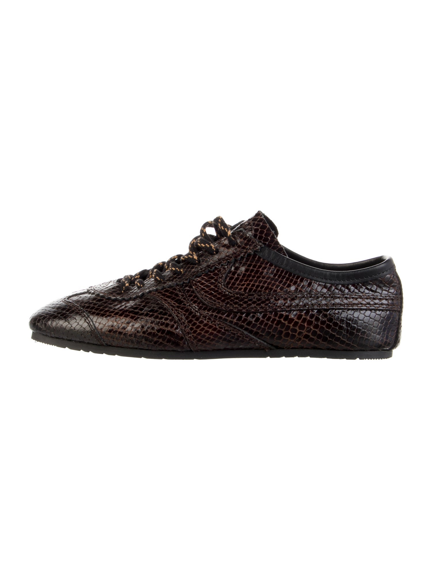 Dries Van Noten Snakeskin Sneakers