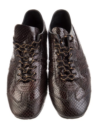 Dries Van Noten Snakeskin Sneakers