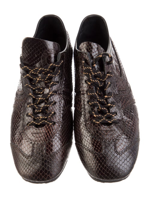 Dries Van Noten Snakeskin Sneakers