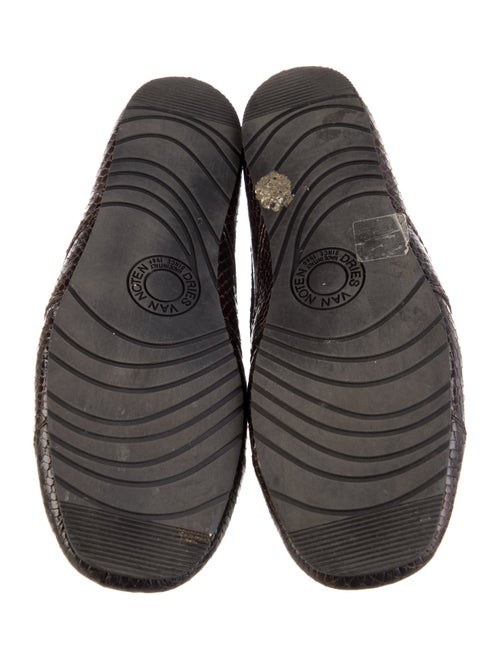 Dries Van Noten Snakeskin Sneakers