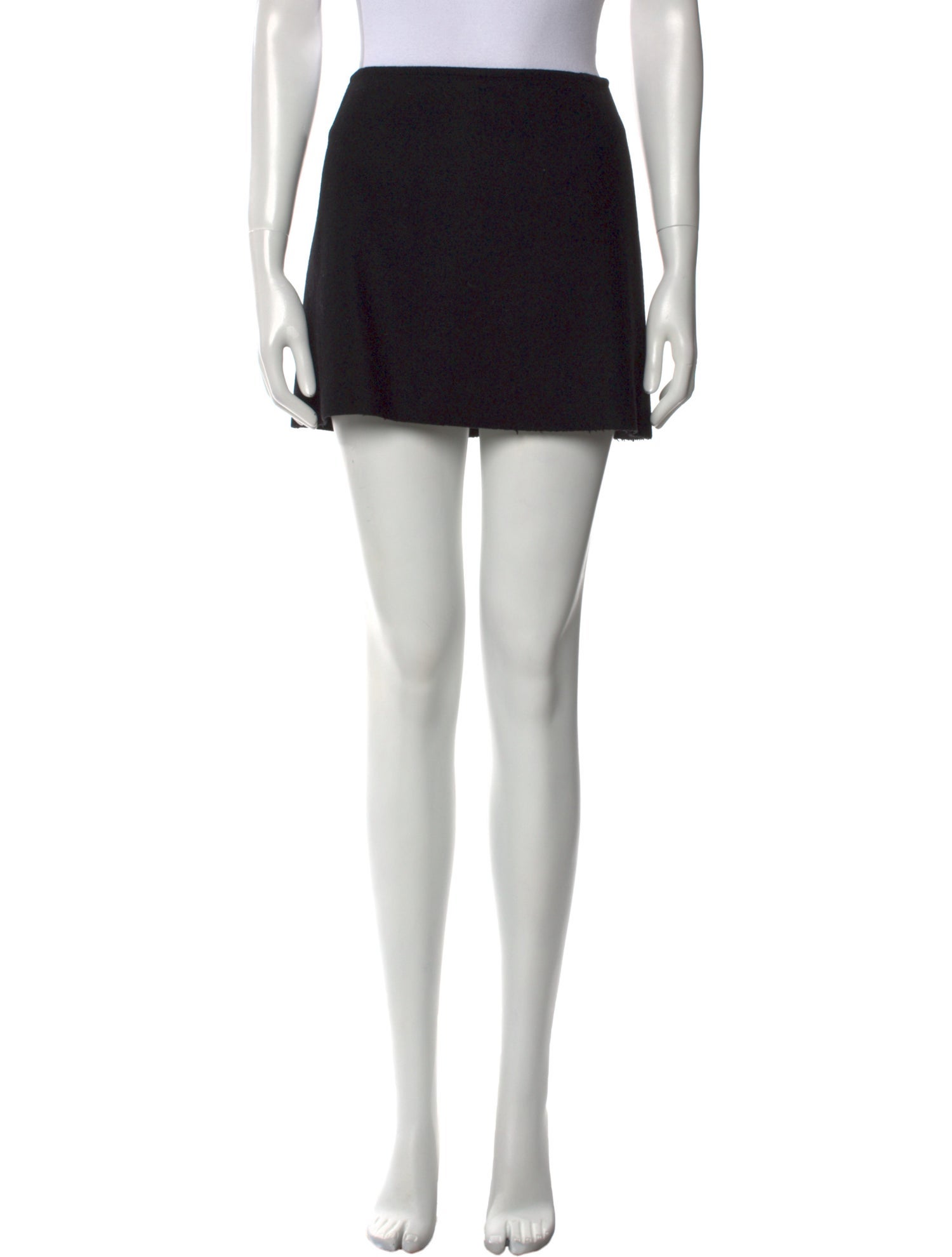 Dries Van Noten Wool Mini Skirt