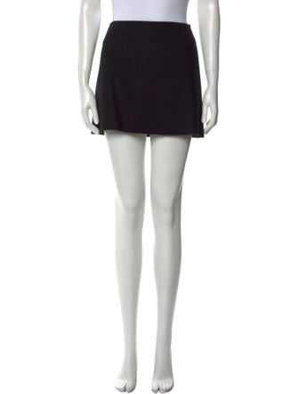 Dries Van Noten Wool Mini Skirt
