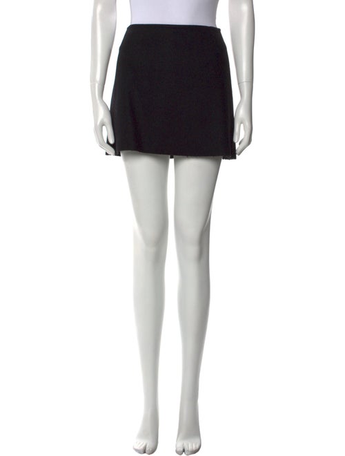Dries Van Noten Wool Mini Skirt