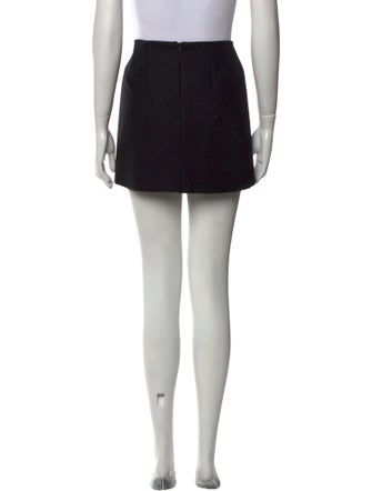 Dries Van Noten Wool Mini Skirt
