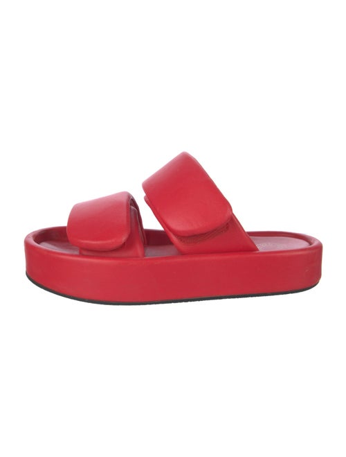 Dries Van Noten Vegetarian Leather Slides