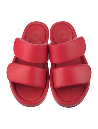 Dries Van Noten Vegetarian Leather Slides