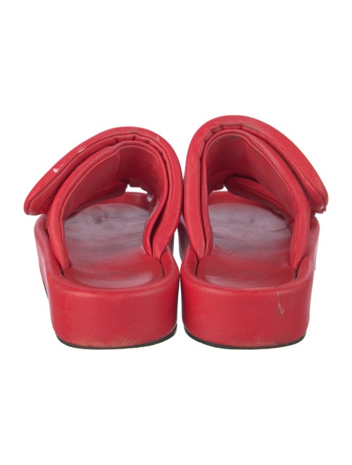 Dries Van Noten Vegetarian Leather Slides