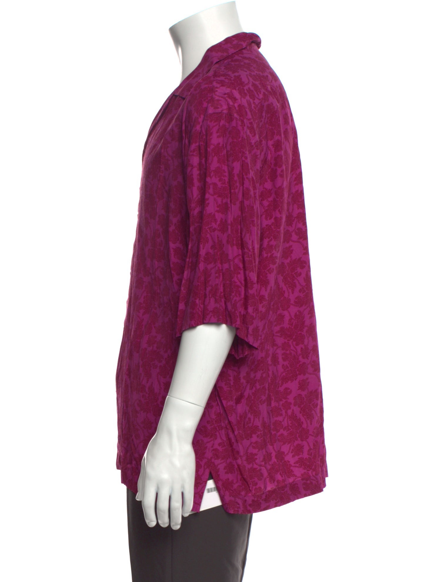 Dries Van Noten Printed Short Sleeve Shirt