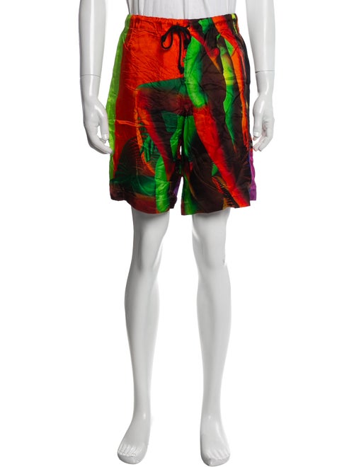 Dries Van Noten Printed Jogger Shorts