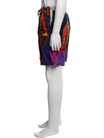 Dries Van Noten Printed Jogger Shorts