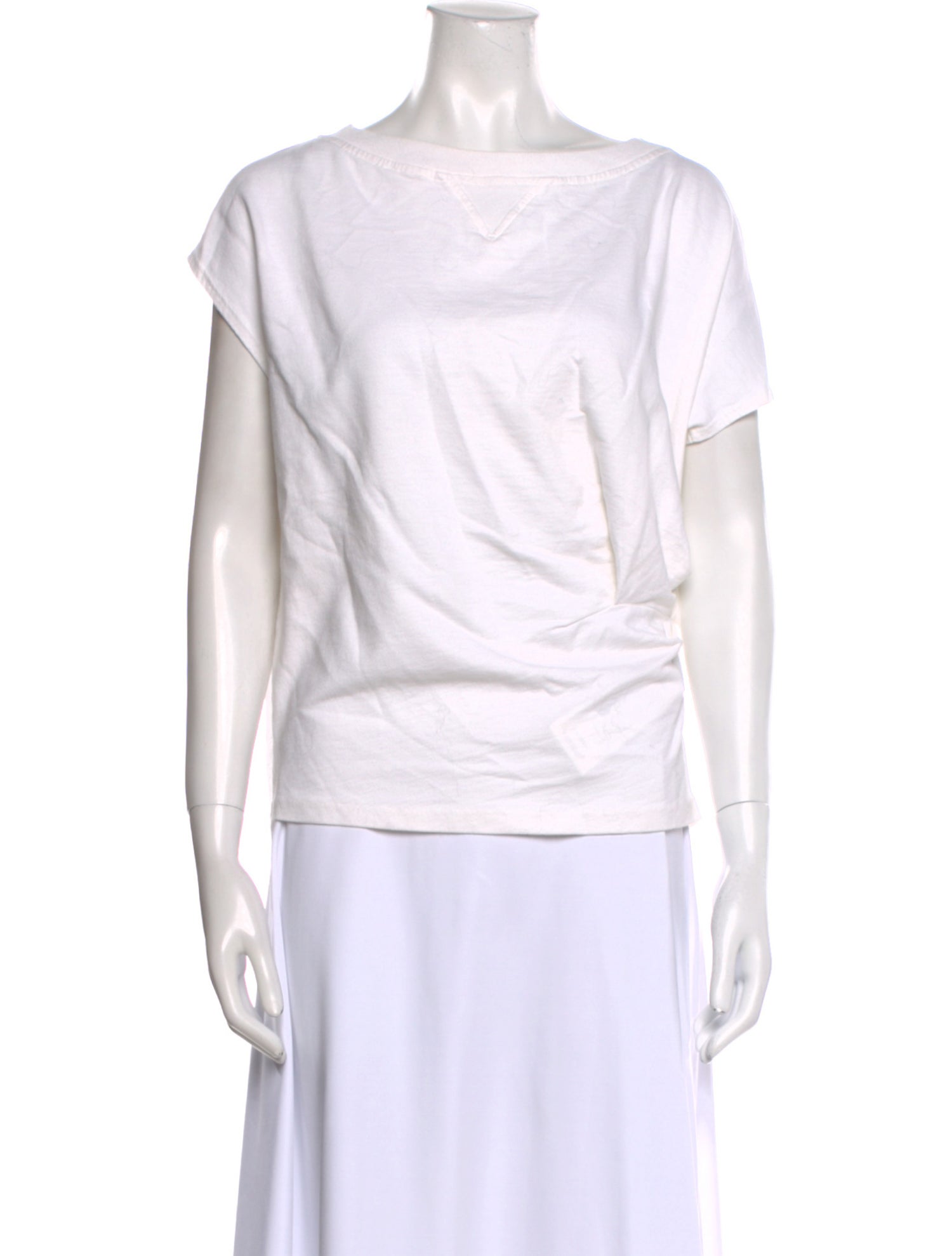 Dries Van Noten Scoop Neck Short Sleeve Top