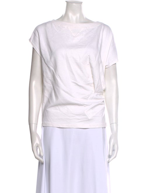 Dries Van Noten Scoop Neck Short Sleeve Top