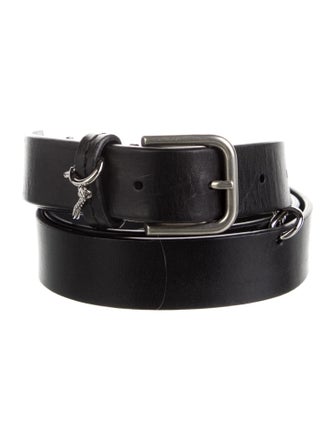 Dries Van Noten Skinny Leather Waist Belt