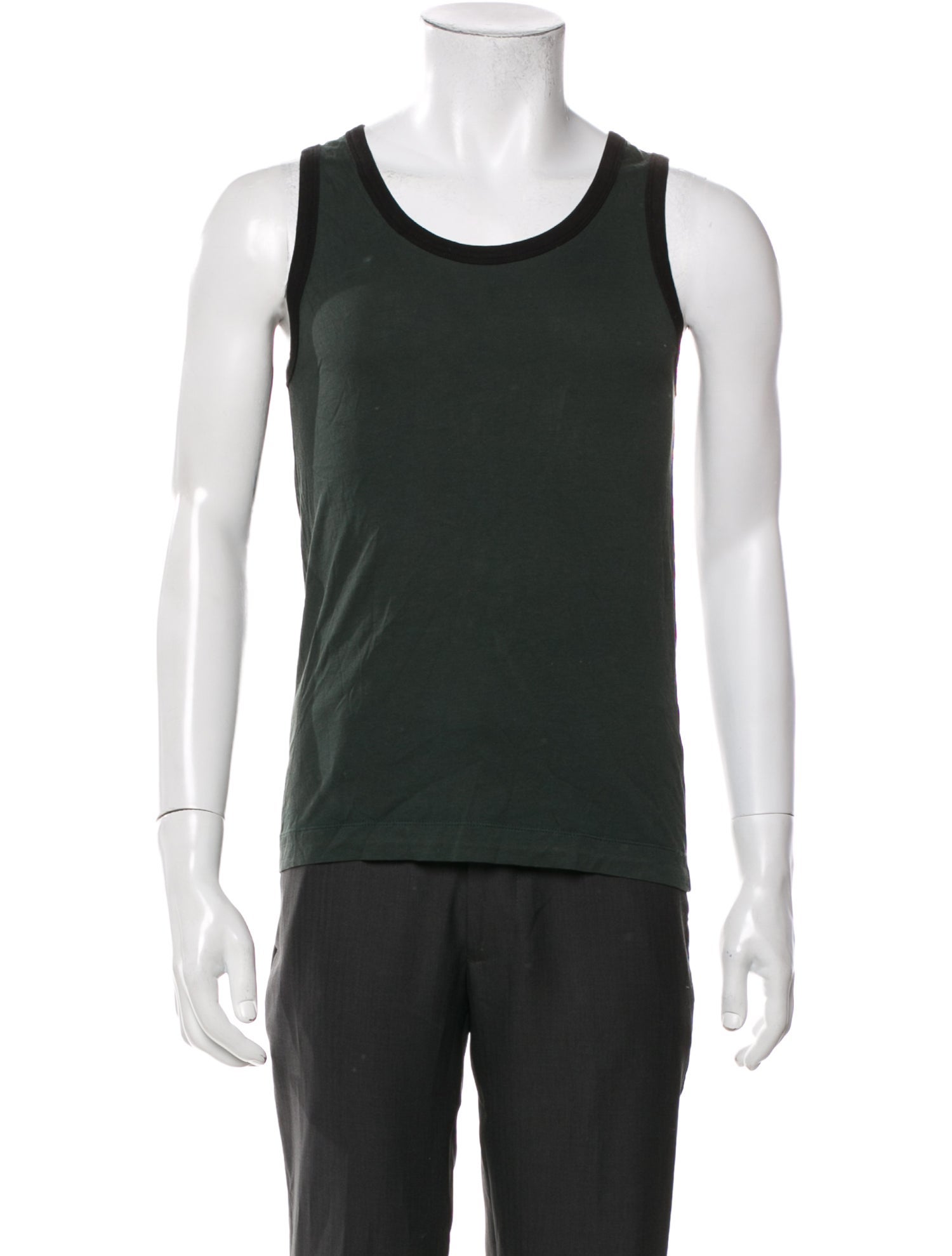 Dries Van Noten Scoop Neck Sleeveless T-Shirt