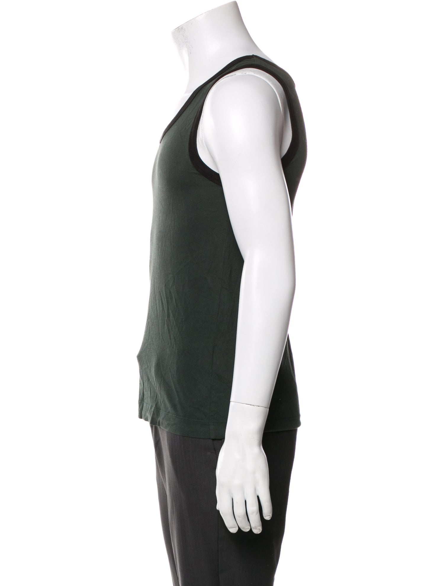 Dries Van Noten Scoop Neck Sleeveless T-Shirt