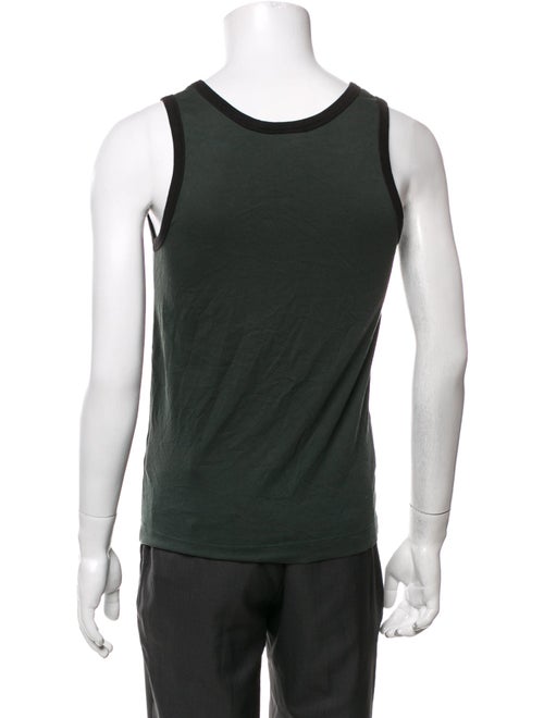 Dries Van Noten Scoop Neck Sleeveless T-Shirt