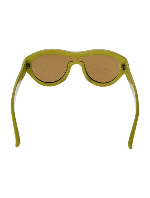 Linda Farrow x Dries Van Noten Shield Tinted Sunglasses