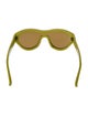 Linda Farrow x Dries Van Noten Shield Tinted Sunglasses