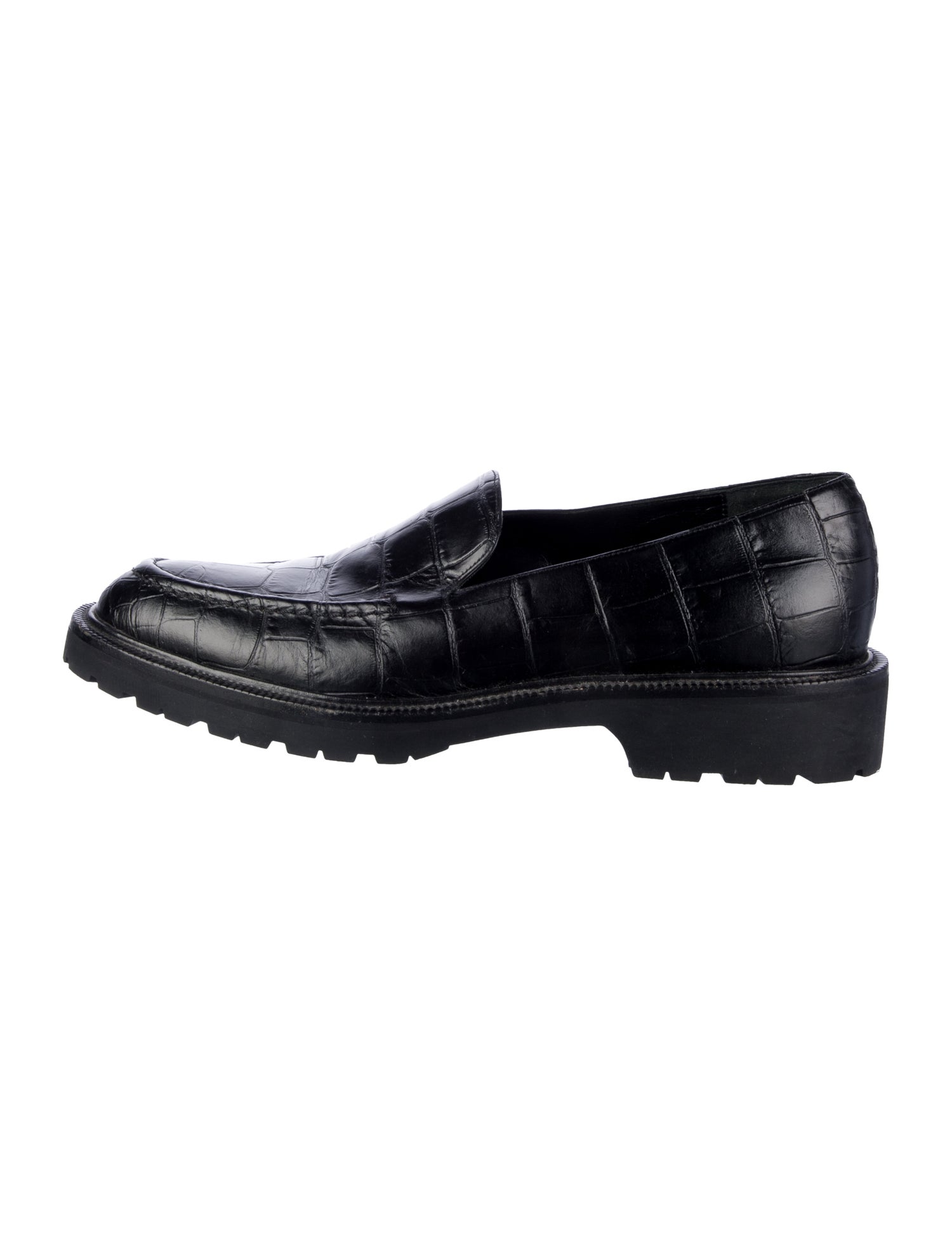 Dries Van Noten Leather Dress Loafers