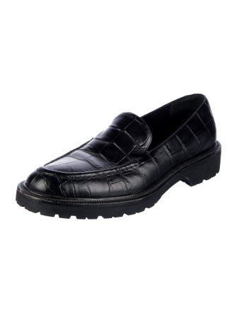 Dries Van Noten Leather Dress Loafers