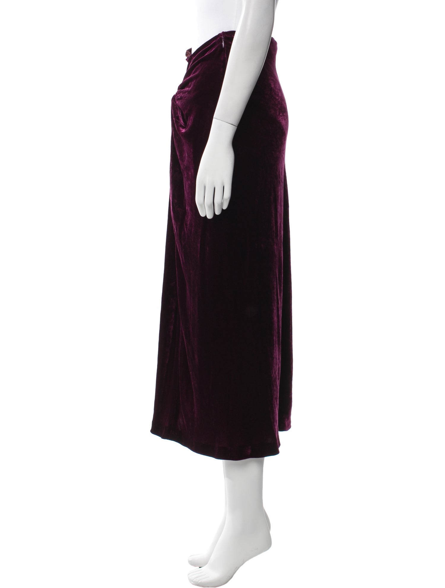 Dries Van Noten Ruffle Embellishment Midi Length Skirt w/ Tags