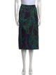 Dries Van Noten Printed Knee-Length Skirt