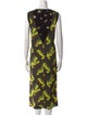 Dries Van Noten Printed Midi Length Dress