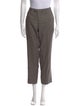 Dries Van Noten Linen Straight Leg Pants